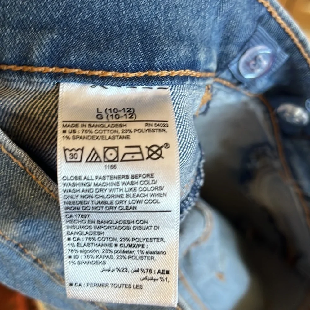 Old Navy girls skinny jeans